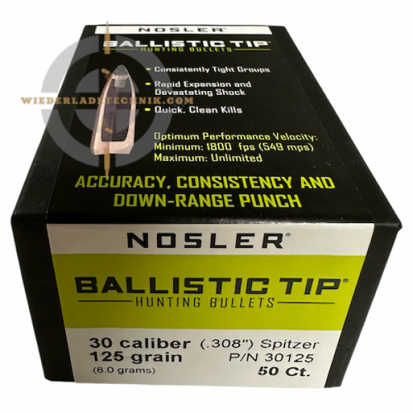 Nosler Balistic Tip 30125